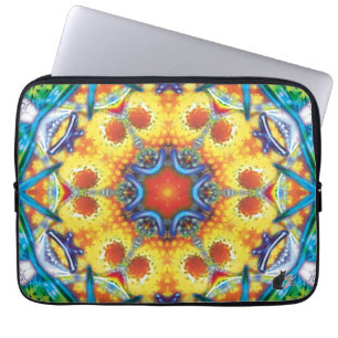 BannaPuddin Kaleidoscope Laptop sleeve