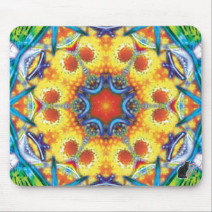 BannaPuddin Kaleidoscope Mouse Pad Musmatta
