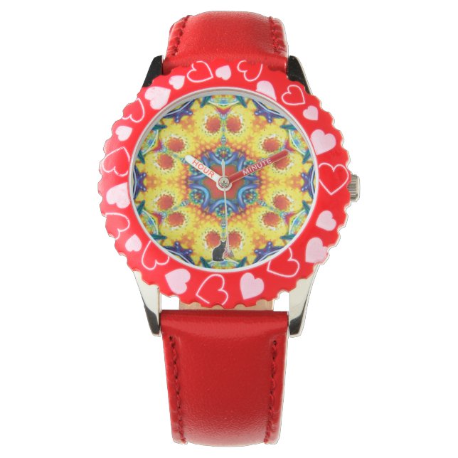 BannaPuddin Kaleidoscope Watch Armbandsur (Framsida)