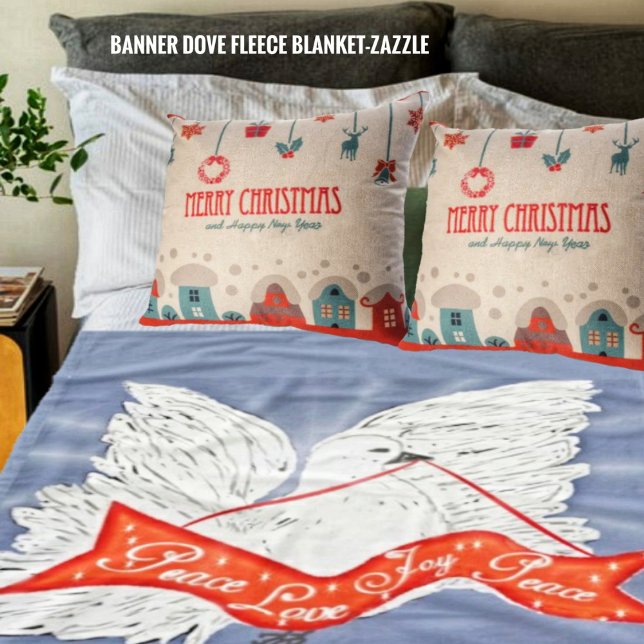 Banner Dove Fleecefilt (Skapare uppladdad)