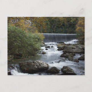 Banner Elk, NC Waterfall Vykort