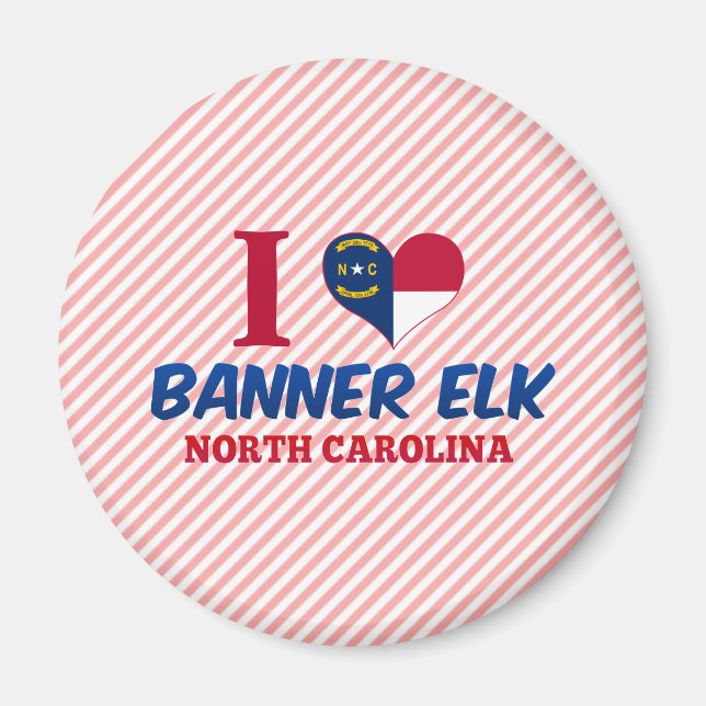 Banner Elk, North Carolina Magnet (Framsidan)