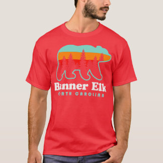 Banner Elk North olina Bear Souvenir T Shirt