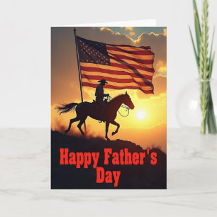 Banner Fathers Day Hyllningskort Kort