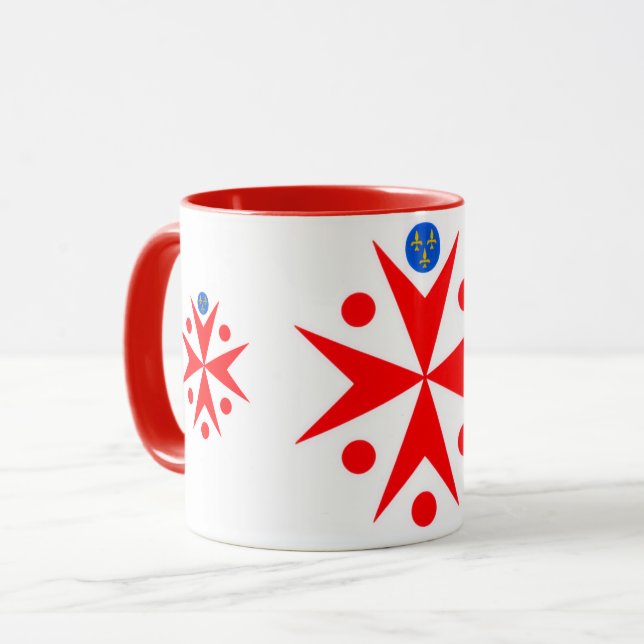Banner för den toskanska Medici-flottan Mugg (Framsida vänster)