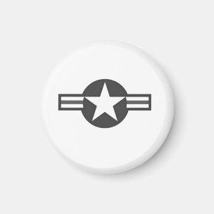 Banner med USAF:s flygplansmärke från andra världs Magnet