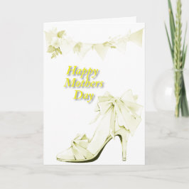 Banner och sko i gult kort