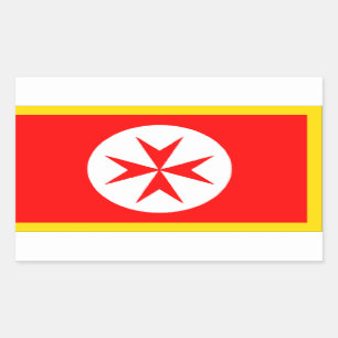 Banner of the Navy Tuscany Medici Rektangulärt Klistermärke