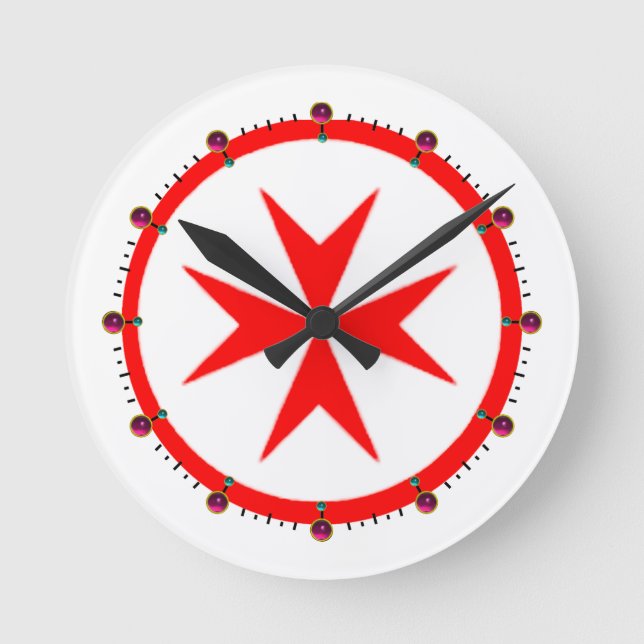 Banner of the Navy Tuscany Medici Rund Klocka (Framsida)