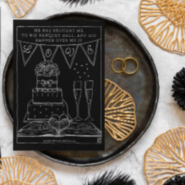 Banner över mig är kärlek Inspirationskort Vykort