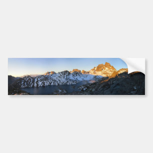 Banner Peak Sunrise Garnet Sjö - John Muir Trail Bildekal