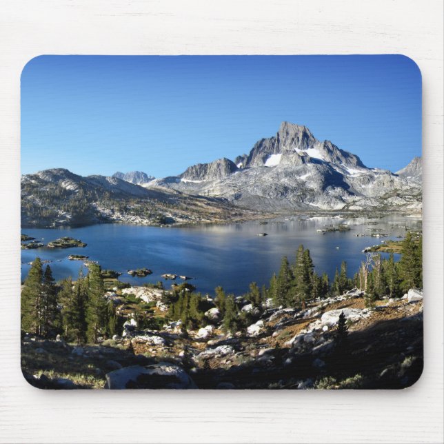 Banner Peak Thousand Island Sjö John Muir Trail Musmatta (Framsidan)