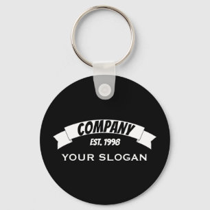 Banner Ribbon, Company Namn Nyckelring