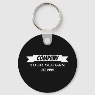 Banner Ribbon, Company Namn Nyckelring