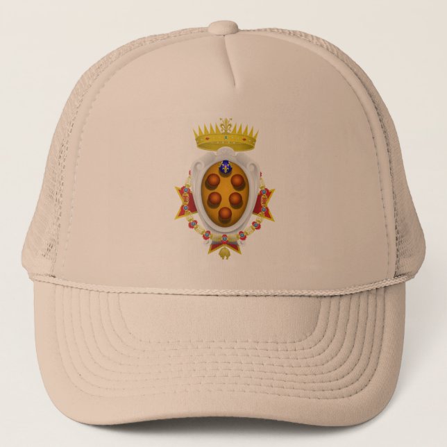 Banner Storhertigdömet Toscana Truckerkeps (Framsida)