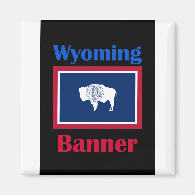 Banner Wyoming Magnet (Framsidan)