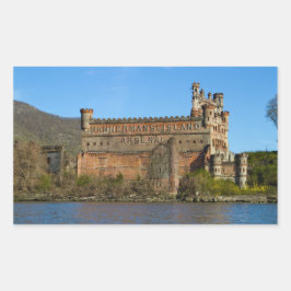 Bannerman Castle Rektangulärt Klistermärke