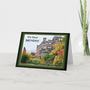 Bannermans Castle/ Fallfödelsedag Kort