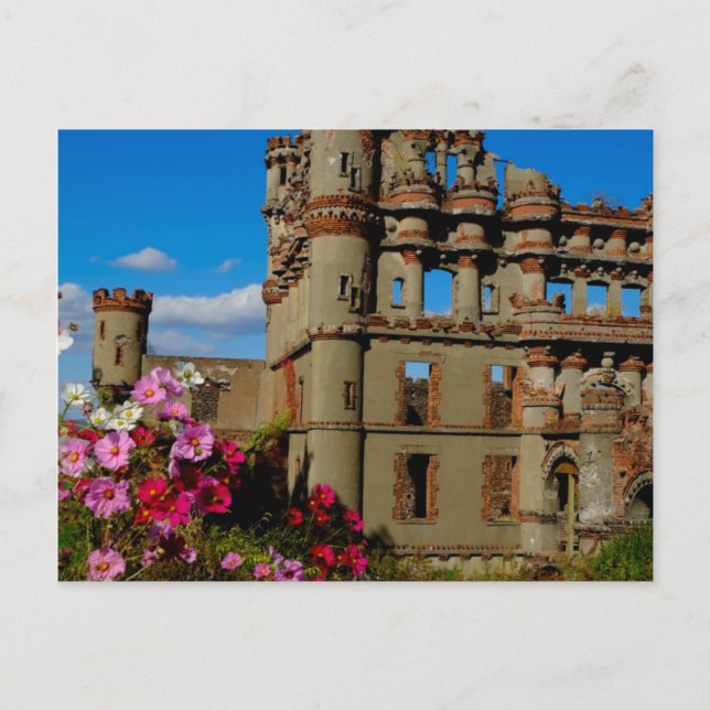 Bannermans slott på Bannerman Island Vykort (Framsida)