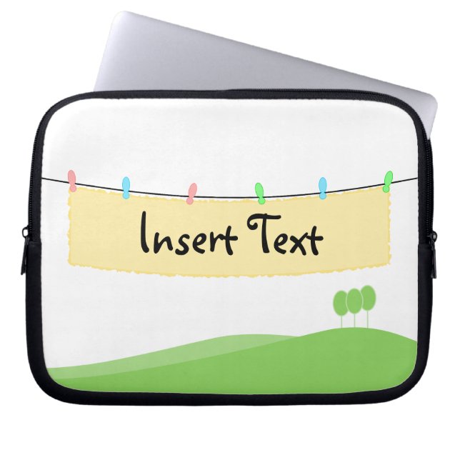 Bannerväska Laptop Sleeve (Framsidan)