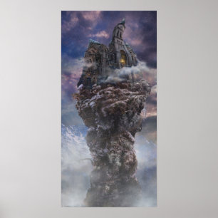 Bannitio Surreal Digital Art Poster