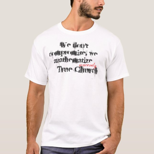 bannlysning tee shirt (Framsida)