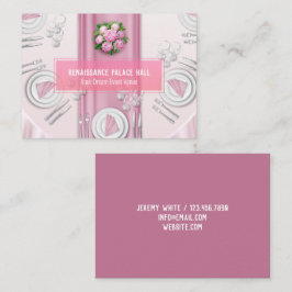 Banquet Hall Catering Visitkort