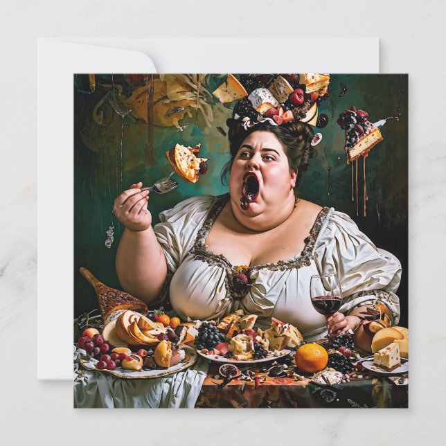 "Banquet of Chaos" Surreal Colorful Artwork (Framsida)