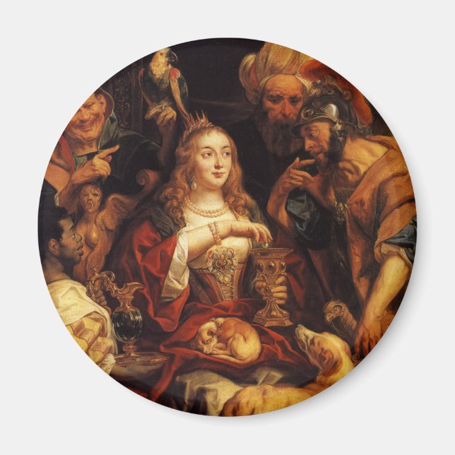 Banquet of Cleopatra Magnet (Framsidan)