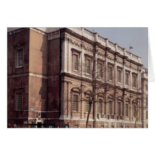 Banqueting House, Whitehall, byggt 1622 Hälsningskort