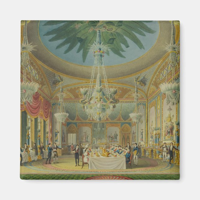 Banqueting Room, från "Views of Royal Pavilion" Magnet (Framsidan)