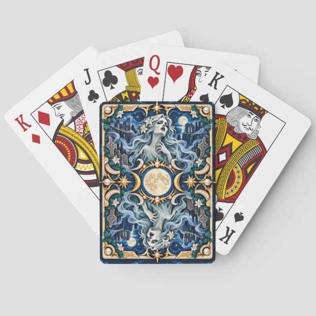 Banshee, Pappersklippsmonster Casinokort (Baksidan)