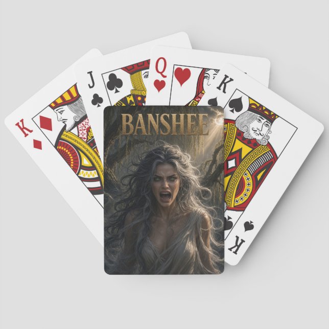 Banshee spelkort, Poker kort Casinokort (Baksidan)