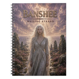 Banshee Wailing Strand Dark Cinema Anteckningsbok