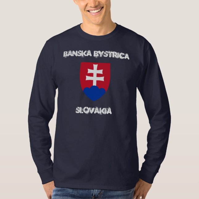 Banska Bystrica, Slovakien, jackande arm Tee (Framsida)
