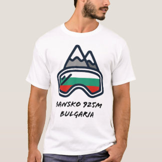 Bansko Bulgarien Ski Snowboard Resort T Shirt