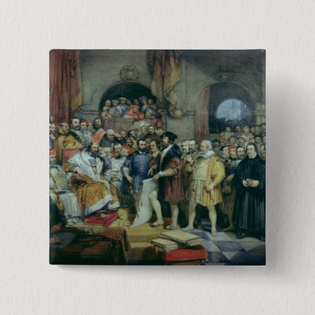 Banta av Spires, 19 April, 1529 Knapp (Framsida)