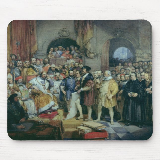 Banta av Spires, 19 April, 1529 Musmatta (Framsidan)