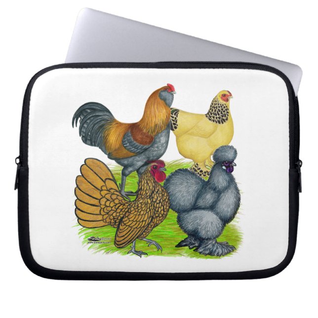 Bantam-kvartetten Laptop Fodral (Framsidan)