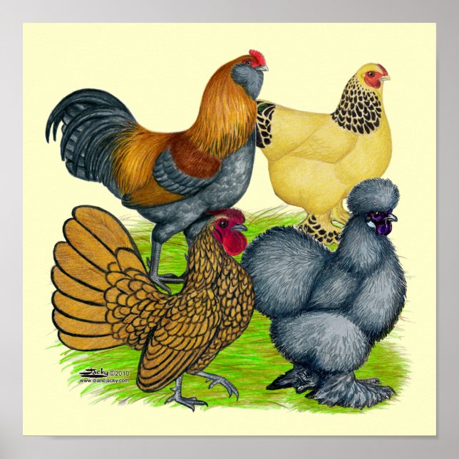 Bantam-kvartetten Poster (Framsidan)