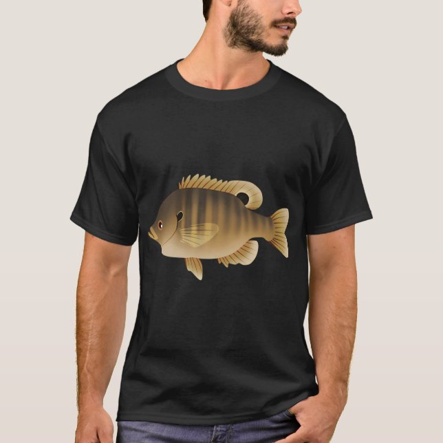 Bantam Sunfish (L. symmetricus) T Shirt (Framsida)