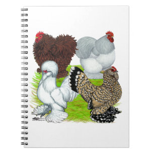 Bantams Feather Legged Anteckningsbok