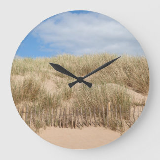 Bantham Beach Large Clock Stor Klocka