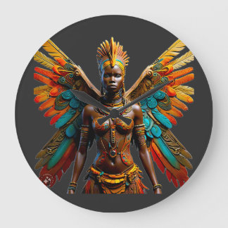 Bantu Marafiki fantasy African Fairy Stor Klocka