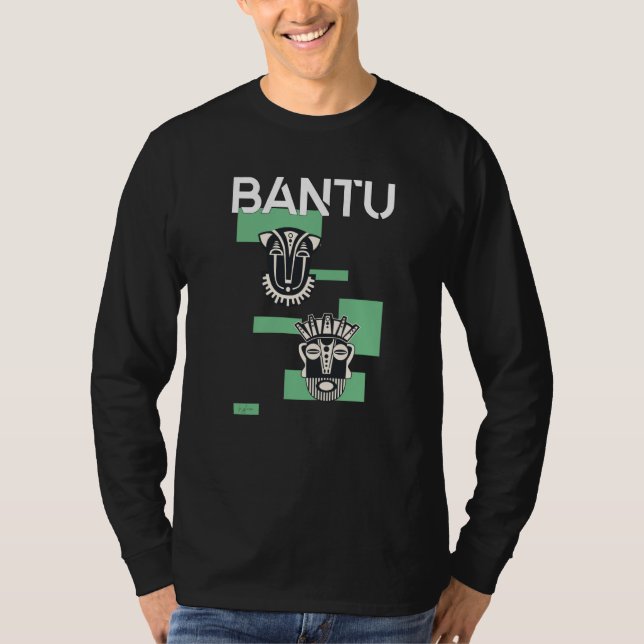 Bantu Mask T Shirt (Framsida)