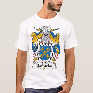 Banuelos familjvapensköld t-shirt
