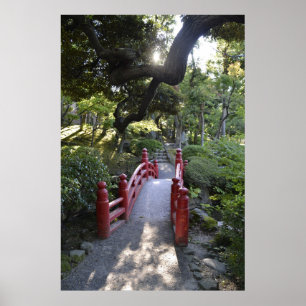Banväg till Serenity - Japanska Garden Poster