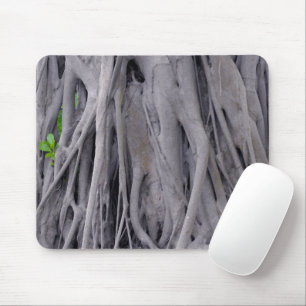 Banyan Träd Trunk Musmatta