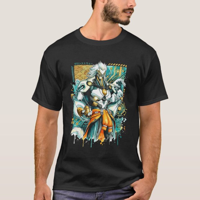 Banyue Zenless Zone Zero Intelligent Construct Eld T Shirt (Framsida)