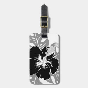 Banzai Beach Hawaiian Hibiscus Blommigt Bagagebricka
